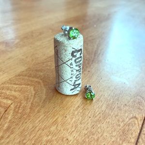 Peridot Earrings- August birthstone